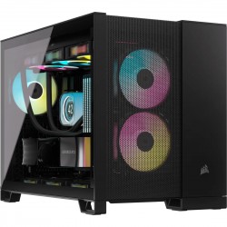 เคสคอมพิวเตอร์ CASE Corsair 2500D Airflow Mid Tower Tempered Glass Black (FN1104)CC-9011263-WW สามารถออกใบกำกับภาษีได้