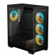 เคสคอมพิวเตอร์ CASE GIGABYTE C500 PANORAMIC STEALTH BLACK (GB-C500P ST)(FN1106) สามารถออกใบกำกับภาษีได้
