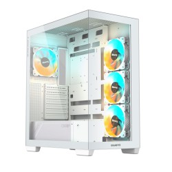 เคสคอมพิวเตอร์ CASE GIGABYTE C500 PANORAMIC STEALTH ICE White (GB-C500PI ST)(FN1107) สามารถออกใบกำกับภาษีได้