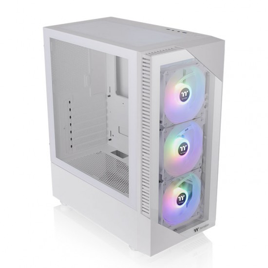 เคสคอมพิวเตอร์ CASE ThermalTake View 200 TG ARGB Snow Edition Tempered Glass CA-1X3-00M6WN-01 (FN1110) สามารถออกใบกำกับภาษีได้