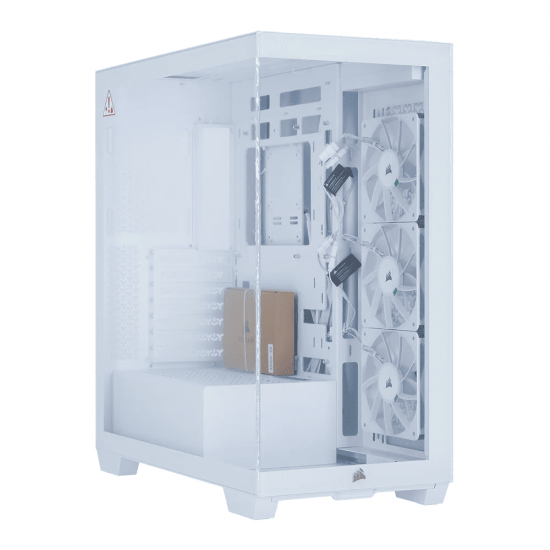 เคสคอมพิวเตอร์ CASE Corsair 3500X White ARGB Mid-Tower PC (E-ATX) (CC-9011279-WW) สามารถออกใบกำกับภาษีได้