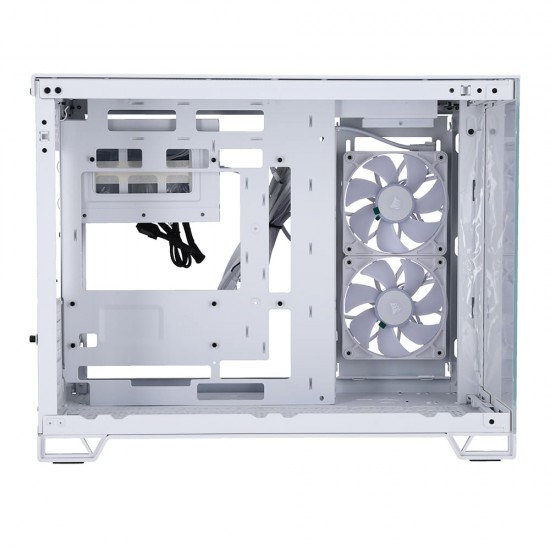 เคสคอมพิวเตอร์ CASE Corsair 2500X LINK White Mid Tower Tempered Glass(FN1112)CC-9011268-WW สามารถออกใบกำกับภาษีได้