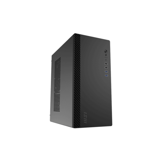 เคสคอมพิวเตอร์ CASE MSI MAG FORCE M100P mATX (BLACK) (PRO SHIELD M100P) (FN1114) สามารถออกใบกำกับภาษีได้