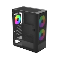 เคสคอมพิวเตอร์ CASE Montech X2 Plus Black ( ATX / Micro-ATX / Mini ITX) สามารถออกใบกำกับภาษีได้