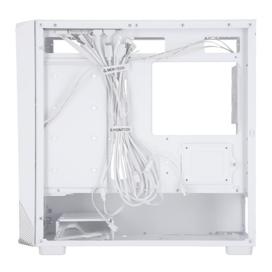 เคสคอมพิวเตอร์ CASE Montech X5M White ( Micro-ATX / Mini-DTX / Mini-ITX) สามารถออกใบกำกับภาษีได้