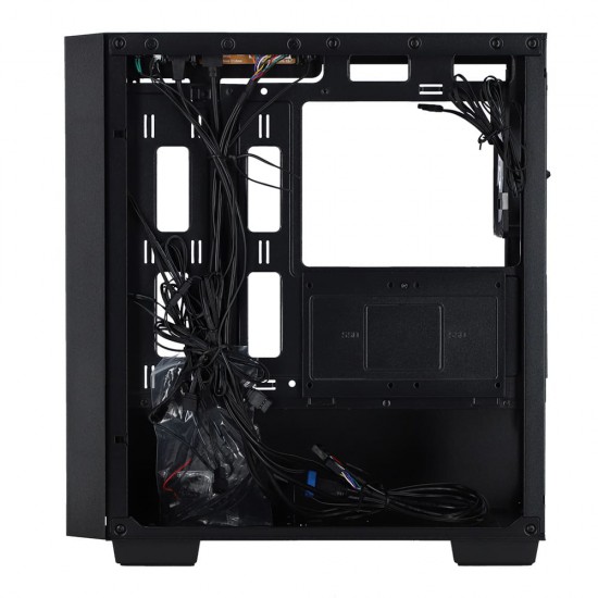 เคสคอมพิวเตอร์ CASE Thermaltake Versa H16 TG CA-1V8-00S1WN-02 /Black สามารถออกใบกำกับภาษีได้