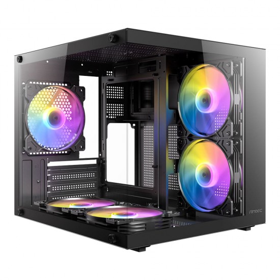 เคสคอมพิวเตอร์ CASE Antec VCX20M RGB Elite Black MICRO-ATX สามารถออกใบกำกับภาษีได้