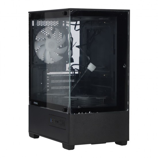 เคสคอมพิวเตอร์ CASE Antec VCX100M ARGB Black MICRO-ATX สามารถออกใบกำกับภาษีได้