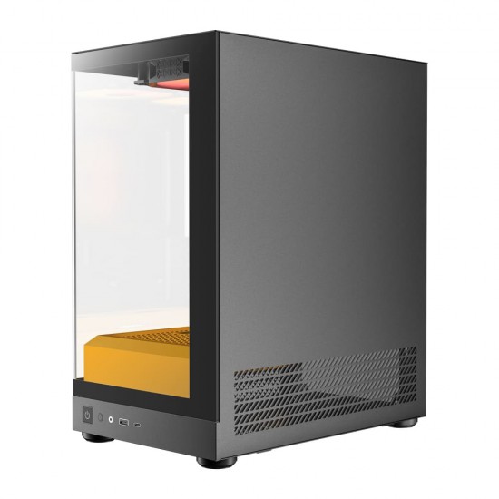 เคสคอมพิวเตอร์ CASE OKINOS AQUA UNO CANARY MICRO-ATX สามารถออกใบกำกับภาษีได้