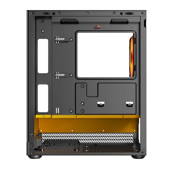 เคสคอมพิวเตอร์ CASE OKINOS AQUA UNO CANARY MICRO-ATX สามารถออกใบกำกับภาษีได้