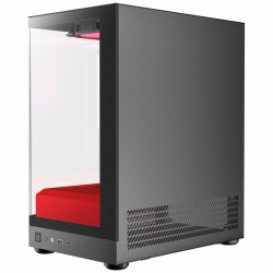 เคสคอมพิวเตอร์ CASE OKINOS AQUA UNO SCARLET MICRO-ATX สามารถออกใบกำกับภาษีได้