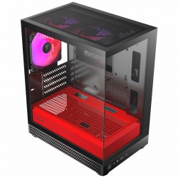 เคสคอมพิวเตอร์ CASE OKINOS AQUA UNO SCARLET MICRO-ATX สามารถออกใบกำกับภาษีได้