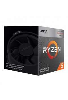 CPU AMD RyZen5 Pro 3400G (3.7 GHz.)AM4 4Core,8Thread 4Mb Cache/Radeon RX Graphics (Tray)