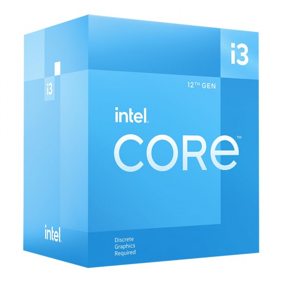 CPU Intel Core i3-12100F (3.3 GHz,12Mb Cache,LGA1700) No Graphics สามารถออกใบกำกับภาษีได้