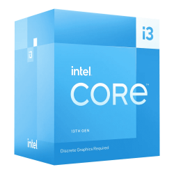 ซีพียู CPU Intel Core i3-13100F (3.4GHz Up to 4.5GHz ,Cache 12Mb,4Core 8Threads ,LGA1700) สามารถออกใบกำกับภาษีได้