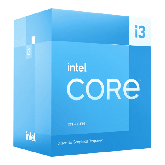 ซีพียู CPU Intel Core i3-13100F (3.4GHz Up to 4.5GHz ,Cache 12Mb,4Core 8Threads ,LGA1700) สามารถออกใบกำกับภาษีได้
