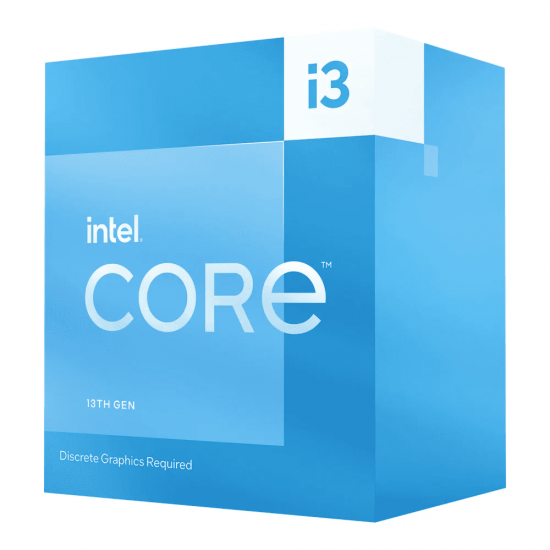 ซีพียู CPU Intel Core i3-13100F (3.4GHz Up to 4.5GHz ,Cache 12Mb,4Core 8Threads ,LGA1700) สามารถออกใบกำกับภาษีได้