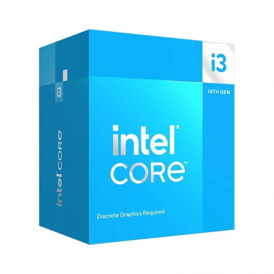 ซีพียู CPU Intel Core i3-14100F (3.5GHz Up to 4.7GHz ,Cache 12Mb,4Core 8Threads ,LGA1700)  สามารถออกใบกำกับภาษีได้