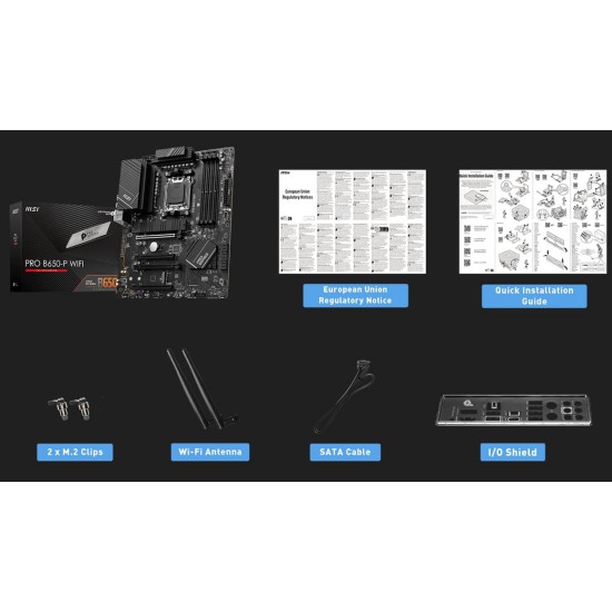 เมนบอร์ด MAINBOARD MSI PRO B650-P WIFI DDR5 (Socket AM5) สามารถออกใบกำกับภาษีได้