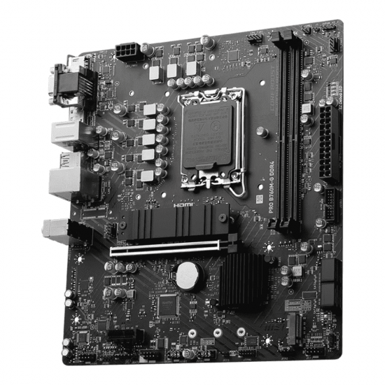 เมนบอร์ด MAINBOARD MSI PRO B760M-G DDR4 (Socket 1700) (911-7D90-001) สามารถออกใบกำกับภาษีได้