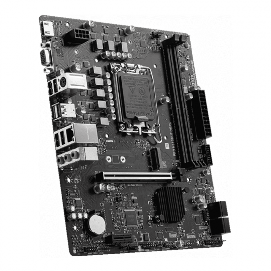 เมนบอร์ด MAINBOARD MSI PRO H610M-E DDR4 (Socket1700) (911-7D48-012) สามารถออกใบกำกับภาษีได้