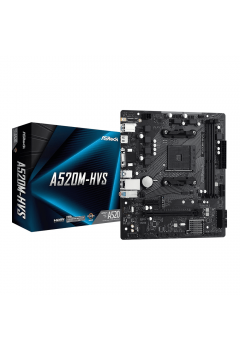 เมนบอร์ด MAINBOARD ASROCK A520M-HVS (DDR4) (SOCKET AM4) (90-MXBE60-A0UAYZ) สามารถออกใบกำกับภาษีได้