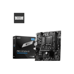 MAINBOARD MSI PRO B760M-B DDR5 (Socket 1700) (911-7D90-024) สามารถออกใบกำกับภาษีได้