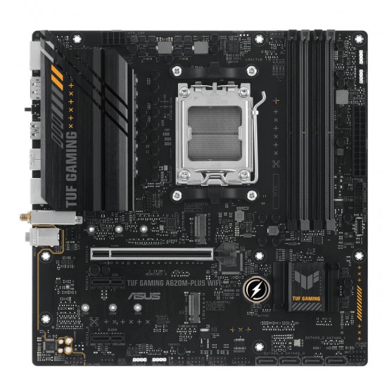เมนบอร์ด MAINBOARD Asus TUF GAMING A620M-PLUS WIFI (Socket AM5) DDR5 (90MB1F00-M0UAY0) สามารถออกใบกำกับภาษีได้