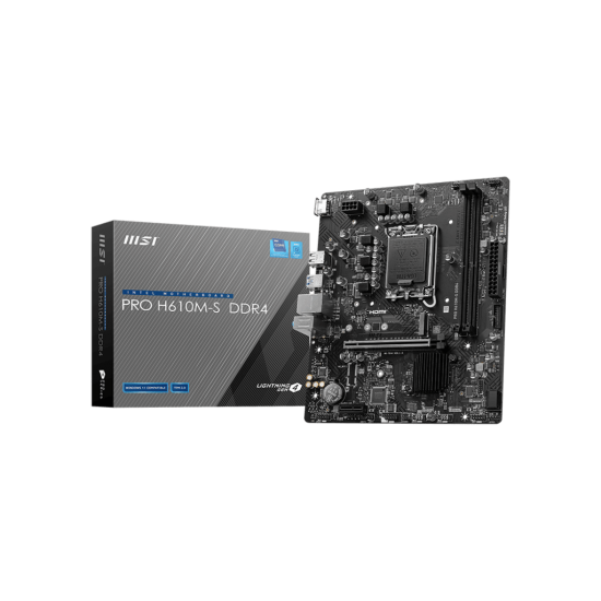 เมนบอร์ด MAINBOARD MSI PRO H610M-S DDR4 (Socket1700) สามารถออกใบกำกับภาษีได้