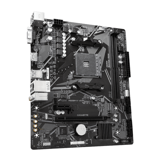 เมนบอร์ด MAINBOARD Gigabyte A520M-K V2 (Socket AM4) DDR4 (9MA52MK2-00-G11) สามารถออกใบกำกับภาษีได้