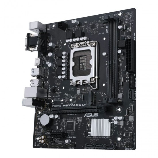 เมนบอร์ด MAINBOARD ASUS Prime H610M-CS D4 (Socket1700) DDR4 (PRIME-H610M-CS-D4) สามารถออกใบกำกับภาษีได้