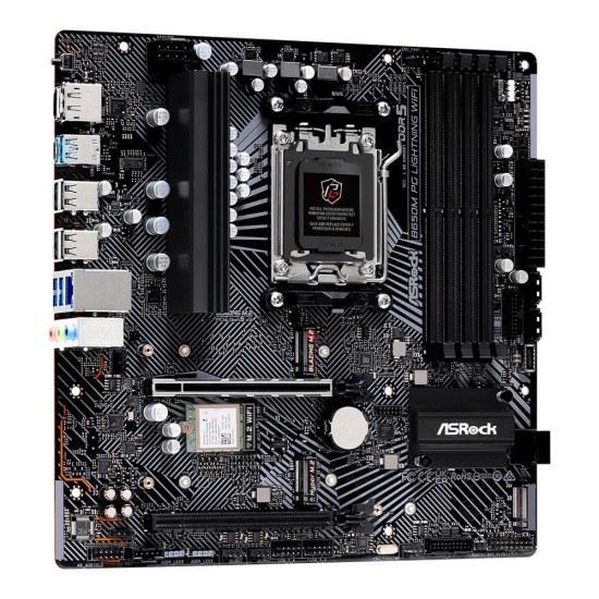 เมนบอร์ด MAINBOARD ASRock B650 PG LIGHTNING WIFI DDR5 (Socket AM5)(90-MXBNK0-A0UAYZ) สามารถออกใบกำกับภาษีได้