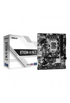 เมนบอร์ด MAINBOARD ASROCK B760M-H/M.2 DDR5 (SOCKET 1700) สามารถออกใบกำกับภาษีได้