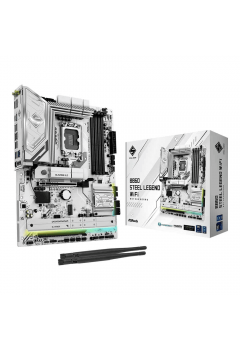 เมนบอร์ด MAINBOARD ASROCK B860 STEEL LEGEND WIFI DDR5 (SOCKET 1851) (90-MXBR30-A0UAYZ) สามารถออกใบกำกับภาษีได้