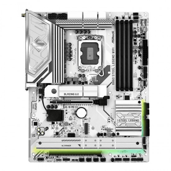 เมนบอร์ด MAINBOARD ASROCK B860 STEEL LEGEND WIFI DDR5 (SOCKET 1851) (90-MXBR30-A0UAYZ) สามารถออกใบกำกับภาษีได้