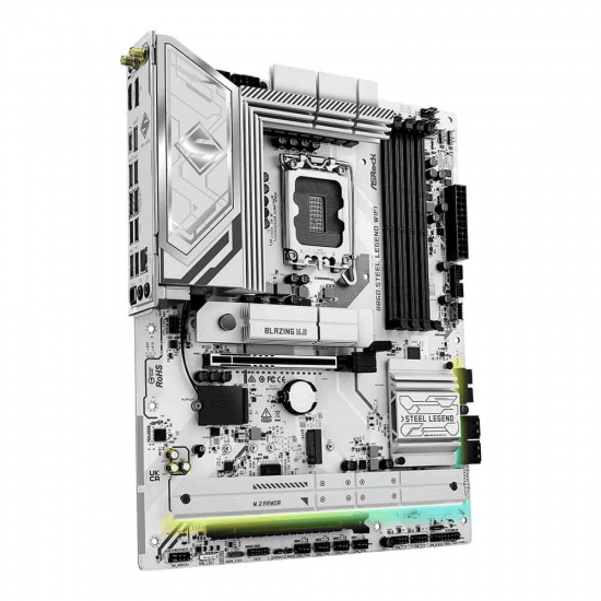 เมนบอร์ด MAINBOARD ASROCK B860 STEEL LEGEND WIFI DDR5 (SOCKET 1851) (90-MXBR30-A0UAYZ) สามารถออกใบกำกับภาษีได้