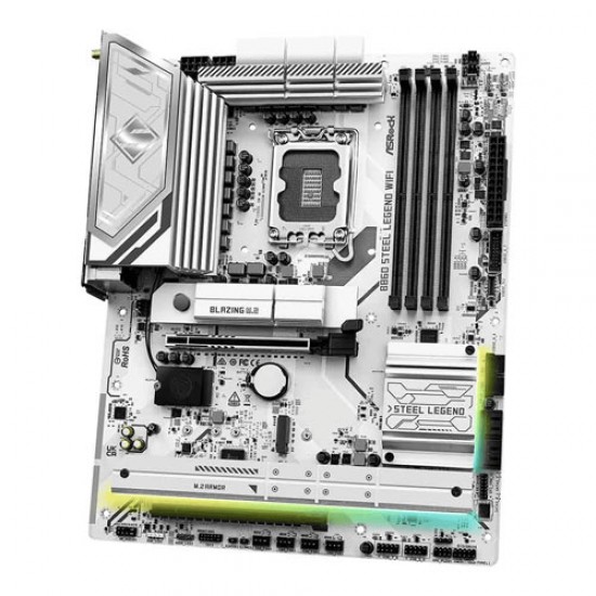 เมนบอร์ด MAINBOARD ASROCK B860 STEEL LEGEND WIFI DDR5 (SOCKET 1851) (90-MXBR30-A0UAYZ) สามารถออกใบกำกับภาษีได้