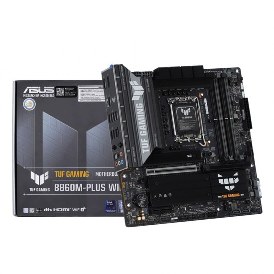 เมนบอร์ด MAINBOARD Asus TUF GAMING B860M-PLUS WIFI DDR5 Socket 1851(TUF GAMING B860M-PLUS WIFI) สามารถออกใบกำกับภาษีได้