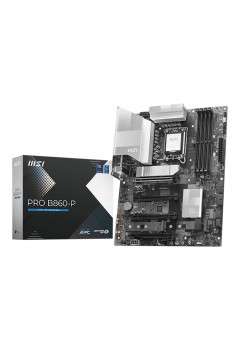 เมนบอร์ด MAINBOARD MSI Pro B860-P Intel Socket 1851 DDR5 ATX (911-7E41-002) สามารถออกใบกำกับภาษีได้