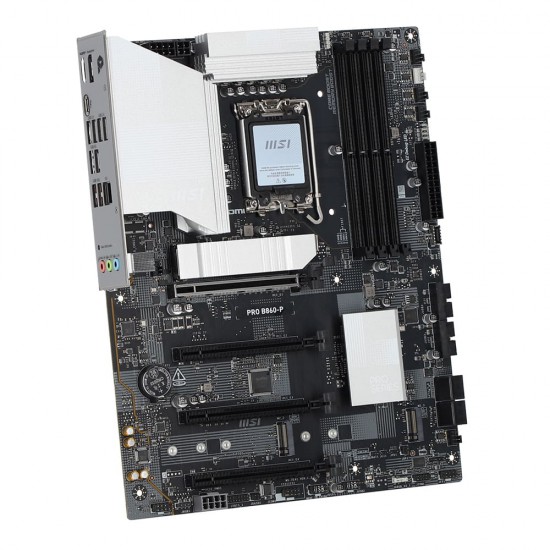 เมนบอร์ด MAINBOARD MSI Pro B860-P Intel Socket 1851 DDR5 ATX (911-7E41-002) สามารถออกใบกำกับภาษีได้