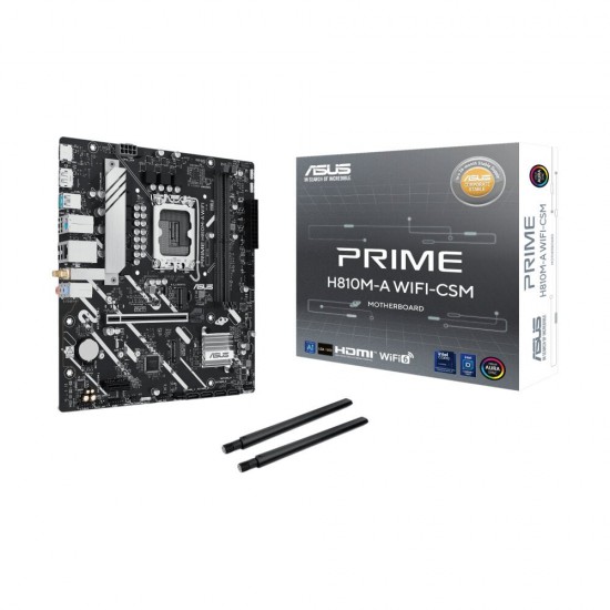 เมนบอร์ด MAINBOARD Asus Prime H810M-A-WIFI-CSM DDR5 (Socket 1851)สามารถออกใบกำกับภาษีได้