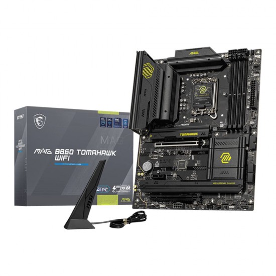 เมนบอร์ด MAINBOARD MSI MAG B860-TOMAHAWK-WIFI Socket 1851 DDR5 ATX (911-7E39-001) สามารถออกใบกำกับภาษีได้
