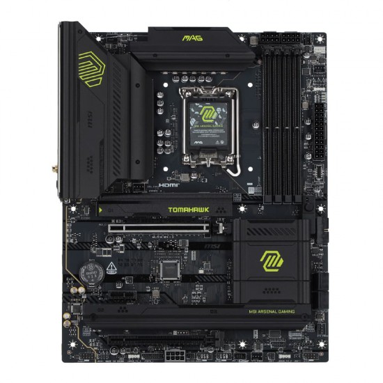 เมนบอร์ด MAINBOARD MSI MAG B860-TOMAHAWK-WIFI Socket 1851 DDR5 ATX (911-7E39-001) สามารถออกใบกำกับภาษีได้