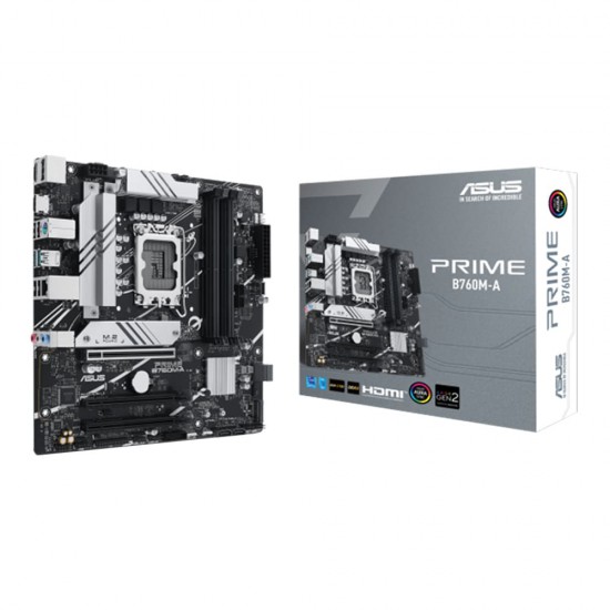 เมนบอร์ด MAINBOARD Asus Prime B760M-A DDR5 (Socket 1700) 90MB1EK0-M1UAY0 สามารถออกใบกำกับภาษีได้
