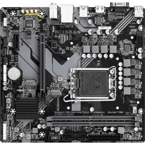 เมนบอร์ด MAINBOARD Gigabyte B760M H DDR4 (Socket 1700) สามารถออกใบกำกับภาษีได้