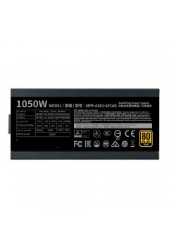 POWER SUPPLY COOLER MASTER MWE Gold 1050W V2 80Plus Gold (MPE-A501-AFCAG-EU)