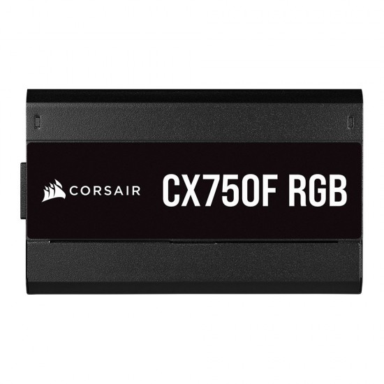 POWER SUPPLY CORSAIR 750W CX750F RGB Black (CP-9020218-NA) (80+ Bronze)