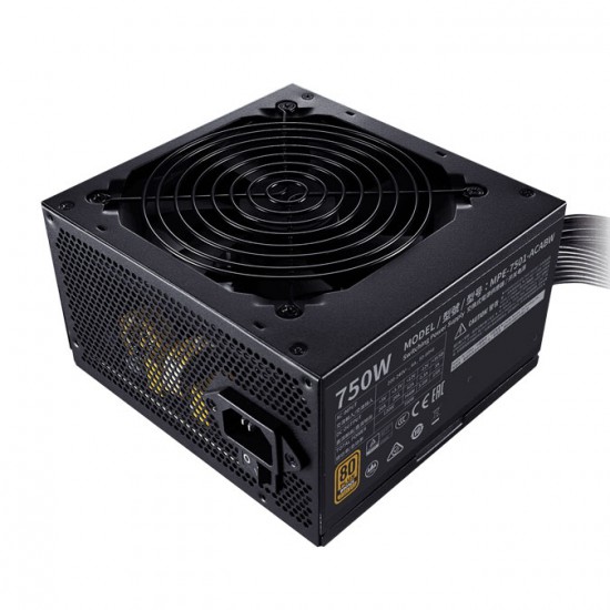 พาวเวอร์ซัพพลาย POWERSUPPLY Cooler Master MWE Bronze V2 750W 80Plus Bronze 230V Certified (MPE-7501-ACABW-BTH) สามารถออกใบกำกับภาษีได้