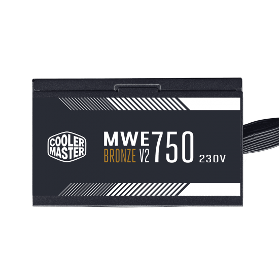 พาวเวอร์ซัพพลาย POWERSUPPLY Cooler Master MWE Bronze V2 750W 80Plus Bronze 230V Certified (MPE-7501-ACABW-BTH) สามารถออกใบกำกับภาษีได้