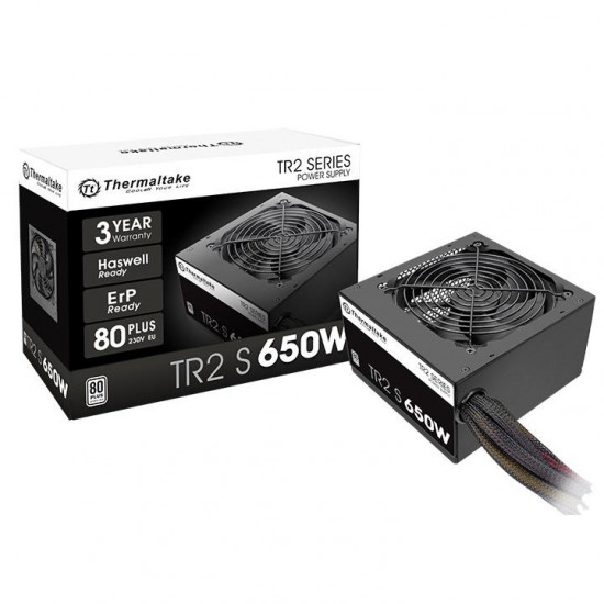 พาวเวอร์ซัพพลาย POWERSUPPLY Thermaltake TR2 S 650W 80Plus(PS-TRS-0650NNSAWE-2) สามารถออกใบกำกับภาษีได้